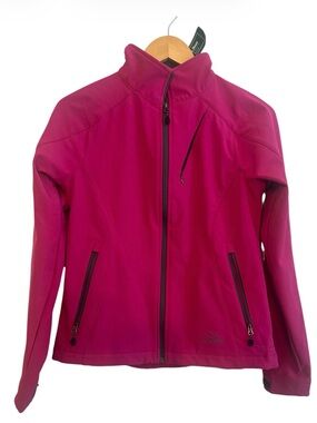 NWT L.L. Bean Pathfinder Soft Shell Jacket – Dark Fuchsia – XS Regular
